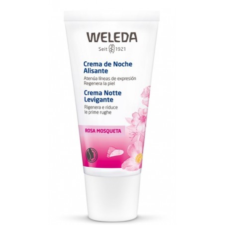 WELEDA ROSA MOSQUETA CREMA NOCHE ALISANTE 30ML