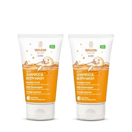 DUPLO NARANJA FRUTAL - 2 EN 1 CHAMPÚ & GEL