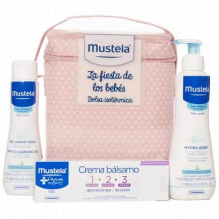 Mustela Canastilla Rosa - Set de productos Piel Normal
