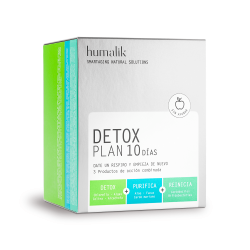 DETOX PLAN 10 DÍAS 10 SOBRES & 5 + 5 COMPRIDOS