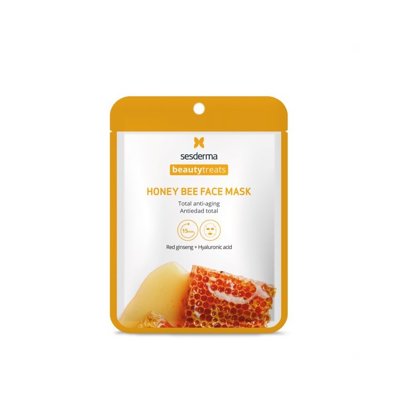 Beauty treats honey bee face mask