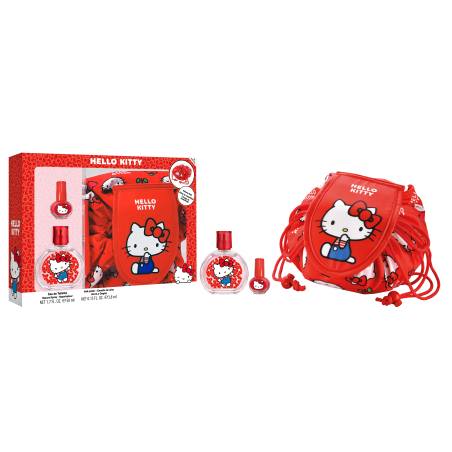 Set Hello Kitty Eau de Toilette & Bolsa de Maquillaje