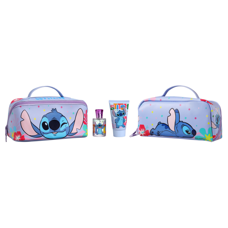 Set Stitch Eau De Toilette 50 Ml + Neceser De Maquillaje + Gel De Ducha 100 Ml