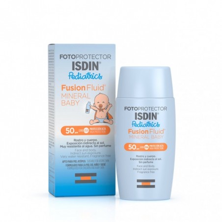 ISDIN FOTOPROTECTOR PEDIATRICS MINERAL BABY 50+ 50ML