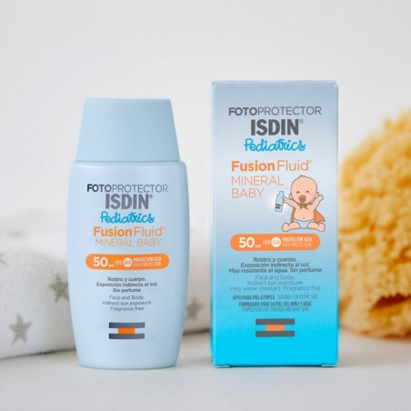 ISDIN FOTOPROTECTOR PEDIATRICS MINERAL BABY 50+ 50ML