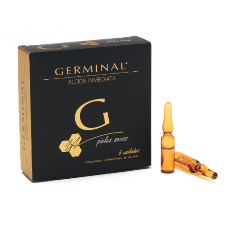 Germinal acción inmediata pieles secas 5 ampollas