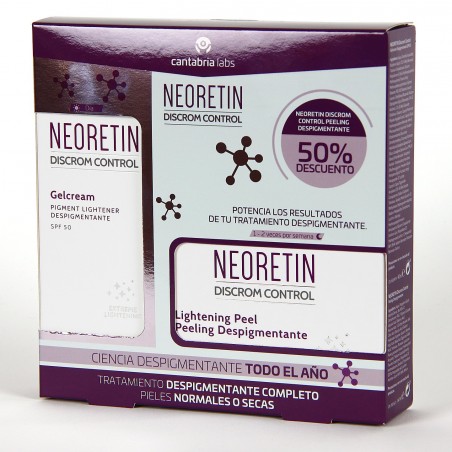 PACK NEORETIN DISCROM CONTROL DESPIGMENTANTE GELCREM+PEELING