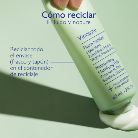 Vinopure Fluido Matificante Hidratante