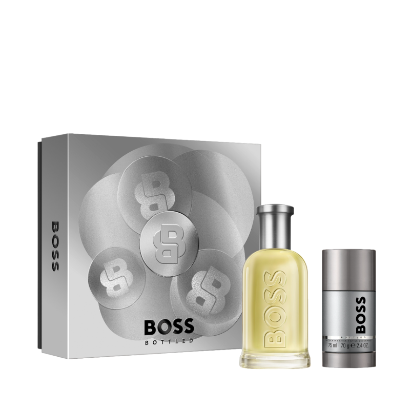 Set Boss Bottled Eau De Toilette 200 Ml & Desodorante 75 Ml