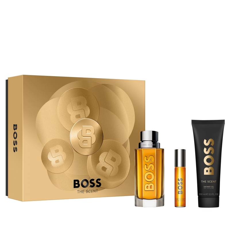 Set Boss The Scent Eau De Toilette 100 Ml Y Gel De Ducha