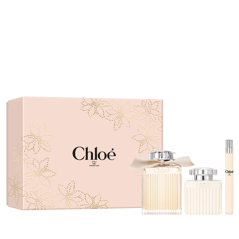 Set Chloé Eau De Parfum 100 Ml Para Mujer Y Loción Corporal