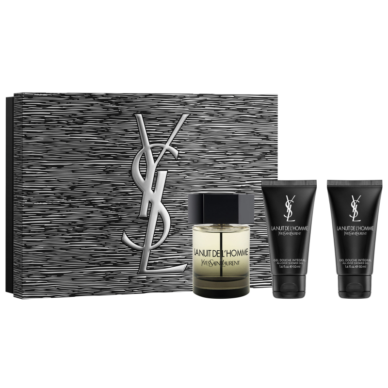 Set La Nuit De L'homme Eau De Toilette 100 Ml + 2 Gel De Ducha 50 Ml