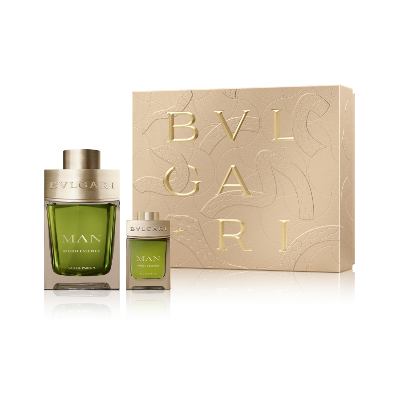 香水(男性用) bvlgari man wood essence gift set Set Man Wood Essence Eau de Parfum de Bvlgari