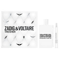 zadig & voltaire this is her! woda perfumowana 100 ml   zestaw  