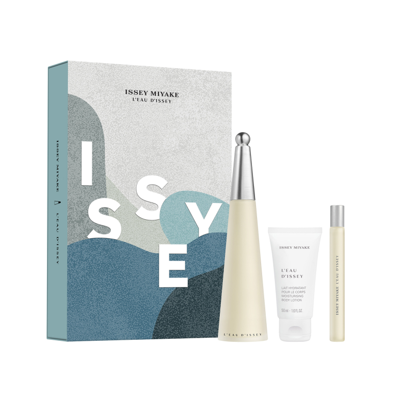 Set L'eau D'issey Eau De Toilette 100 Ml + Body Lotion 50 Ml + Shower Gel 50 Ml