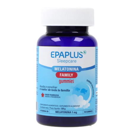 Sleepcare Melatonina Family 50 Gummies Sabor Frambuesa