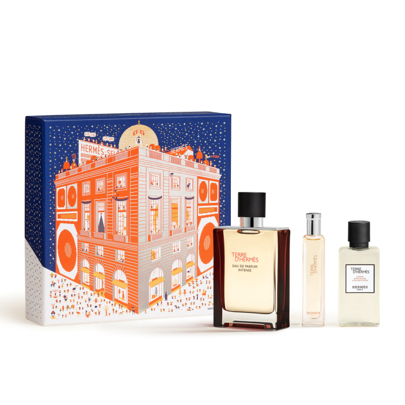 Hermès – Estuches De Regaloeau De Parfum Intense Terre D’Hermès.