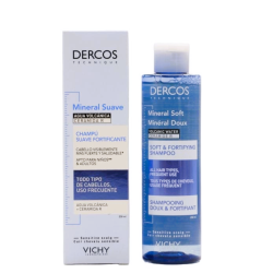 Dercos Mineral Suave Champú Fortificante