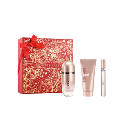 carolina herrera 212 vip rose woda perfumowana 80 ml   zestaw  