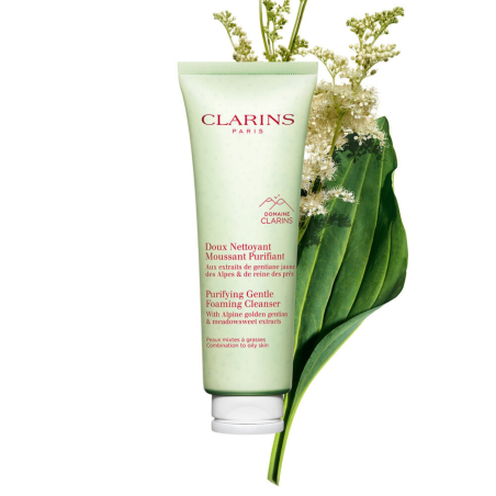 Espuma Limpiadora Purifying Gentle Foaming Cleanser Clarins