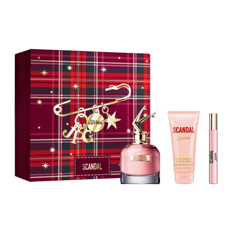 Estuche Scandal Eau De Parfum 80 Ml + 10 Ml + Loción Corporal 75 Ml