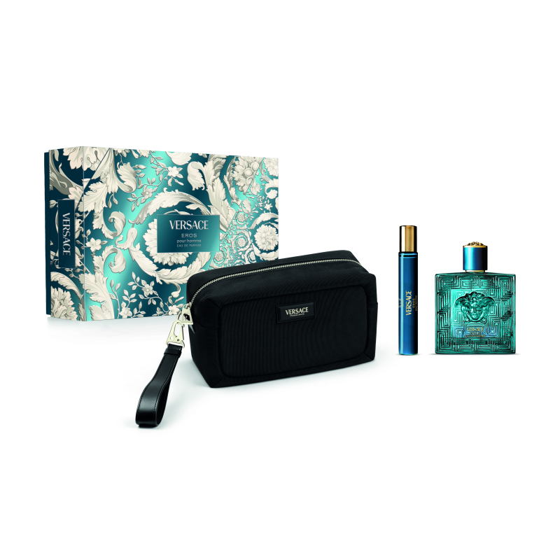 Set Eros Eau De Parfum 100 Ml + Travel Size