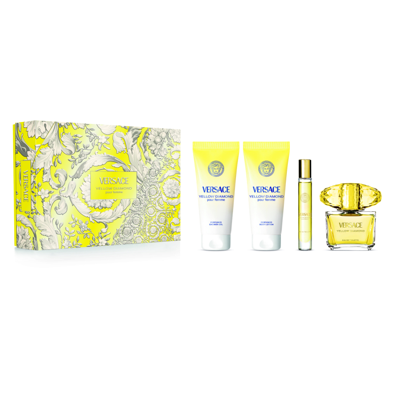 Set Yellow Diamont Eau De Toilette 90 Ml + Shower Gel 100 Ml + Body Lotion 100 Ml