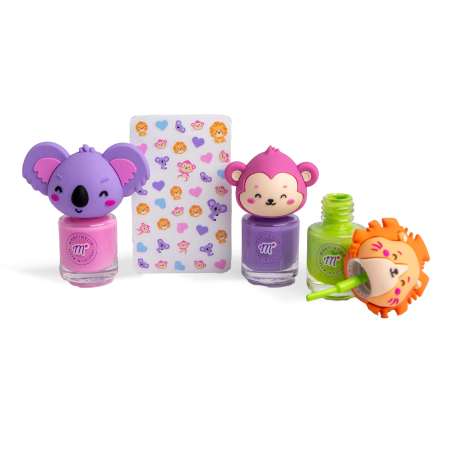 Set Manicura Infantil My Best Friends & Stickers