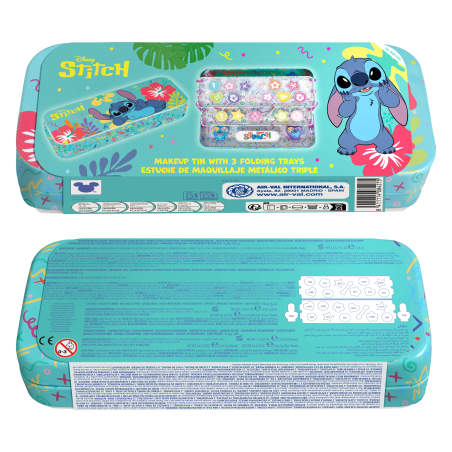 Set Metálico de Maquillaje Triple Stitch