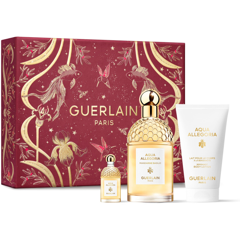 Set Aqua Allegoria Mandarine Basilic Eau De Toilette 125 Ml + Mini + Body Lotion