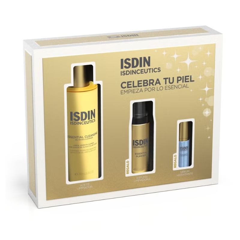Set Isdinceutics Essential Clean Oil 200 Ml + Regalos