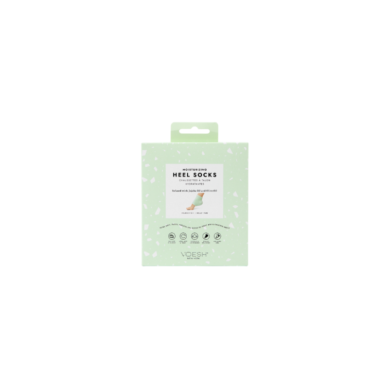 Moisturizing Heel Socks Mint