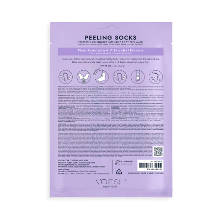 Peeling Socks with Plant-based AHA