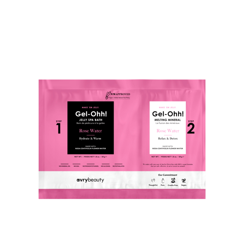 Gel-ohh! Jelly Spa Bath Rose Water 50 Gr