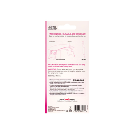 Lampara Uñas Uv/Led  Portatil 6W