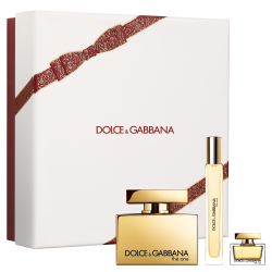 dolce & gabbana the one gold woda perfumowana 75 ml   zestaw  