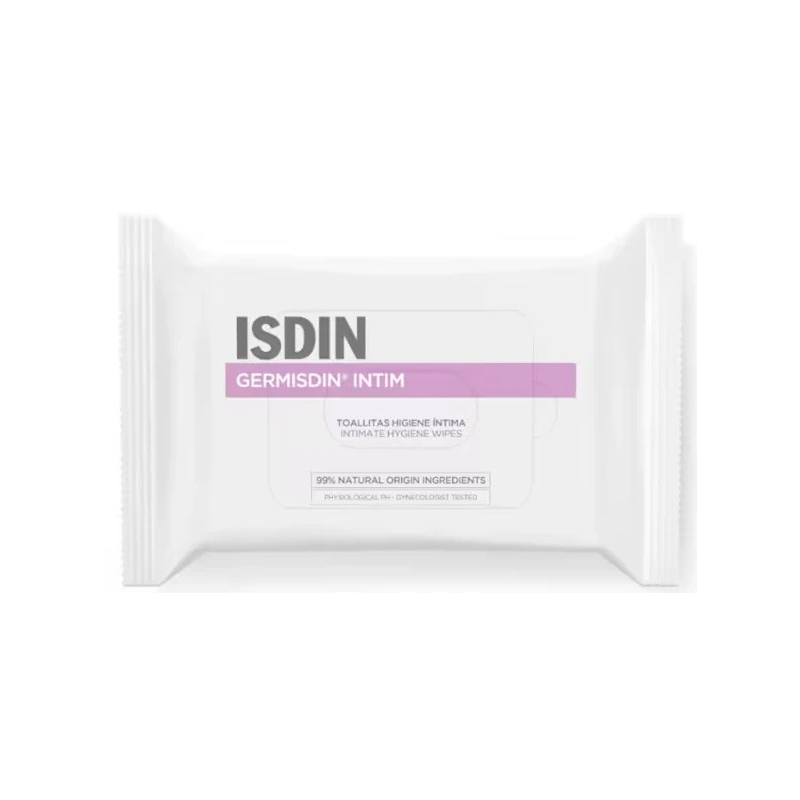 Isdin Germisdin Toallitas Higiene Íntima 20 Unidades