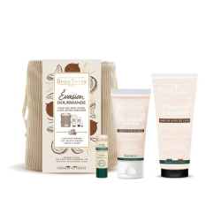Set de Coco Gel + Exfoliante  + Bálsamo labial  + Neceser