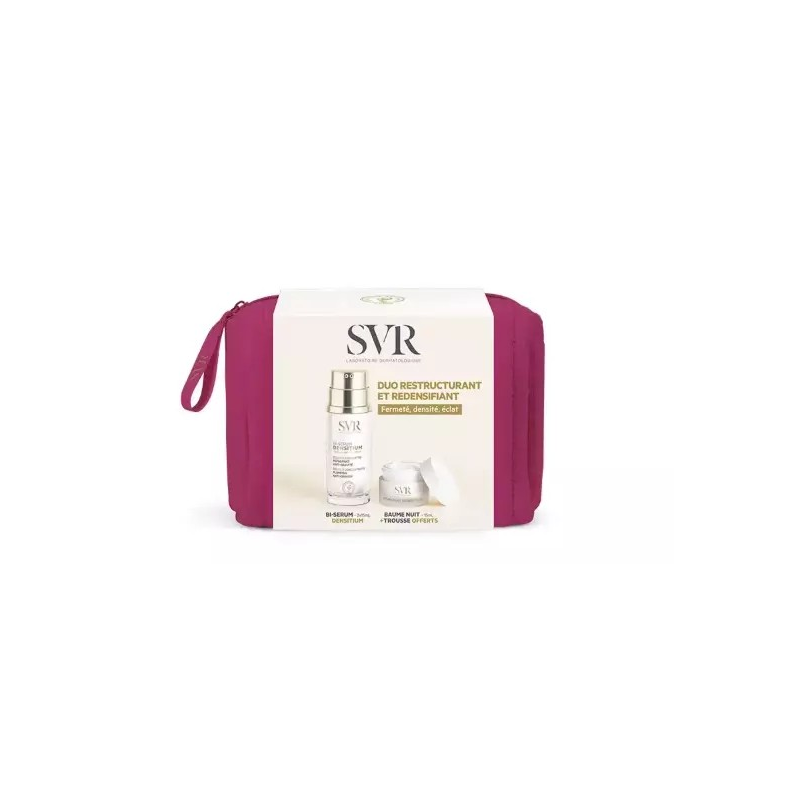 set densitium bi-serum 30ml  baume nuit 15 ml  neceser