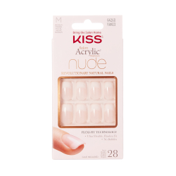 Salon Acrylic Nude Nails Cashmere