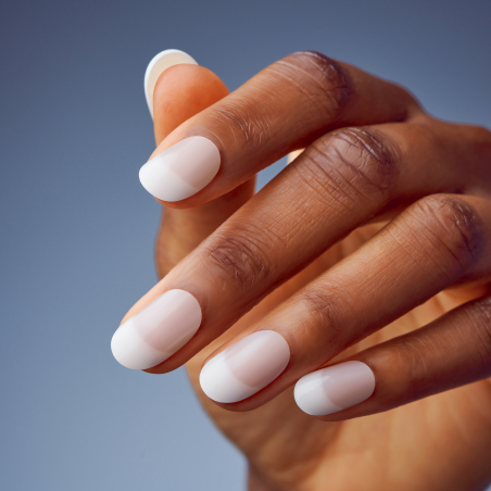 Salon Acrylic Nude Nails Graceful