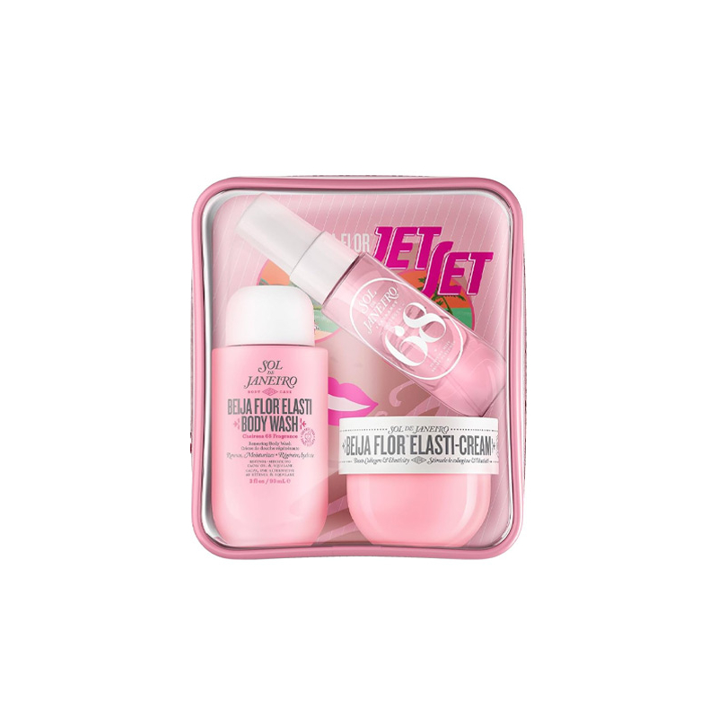 Set Beija Flor Jet Parfum 30 Ml + Body Wash 90 Ml + Cream 50 Ml