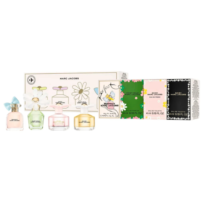 Marc Jacobs Set Miniaturas 3 X 4ml + 5ml