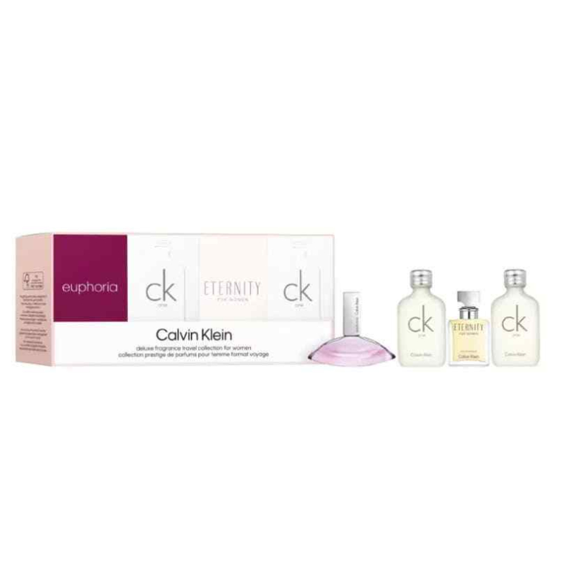 Calvin Klein Set Minitallas Travel Exclusive 2 X 10 Ml + 5ml + 5ml