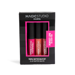 Colorful Triple Butter Balm Set