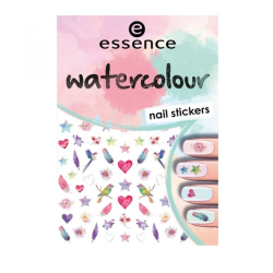 Nail Art Stickers Para Uñas Watercolour
