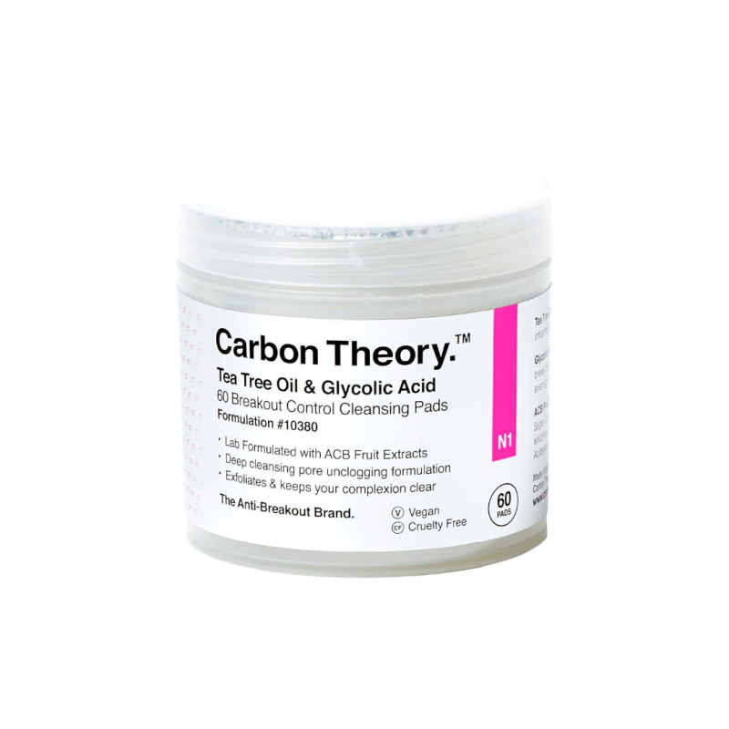 Tea Tree Oil & Glycolic Acid 60 Cleansing Pads