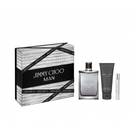 JIMMY CHOO MAN COFRE (EDT 100ML+ASB 100+EDT 7,5ML)