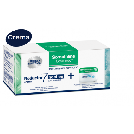 TRATAMIENTO REDUCTOR CREMA 7 NOCHES + SCRUB