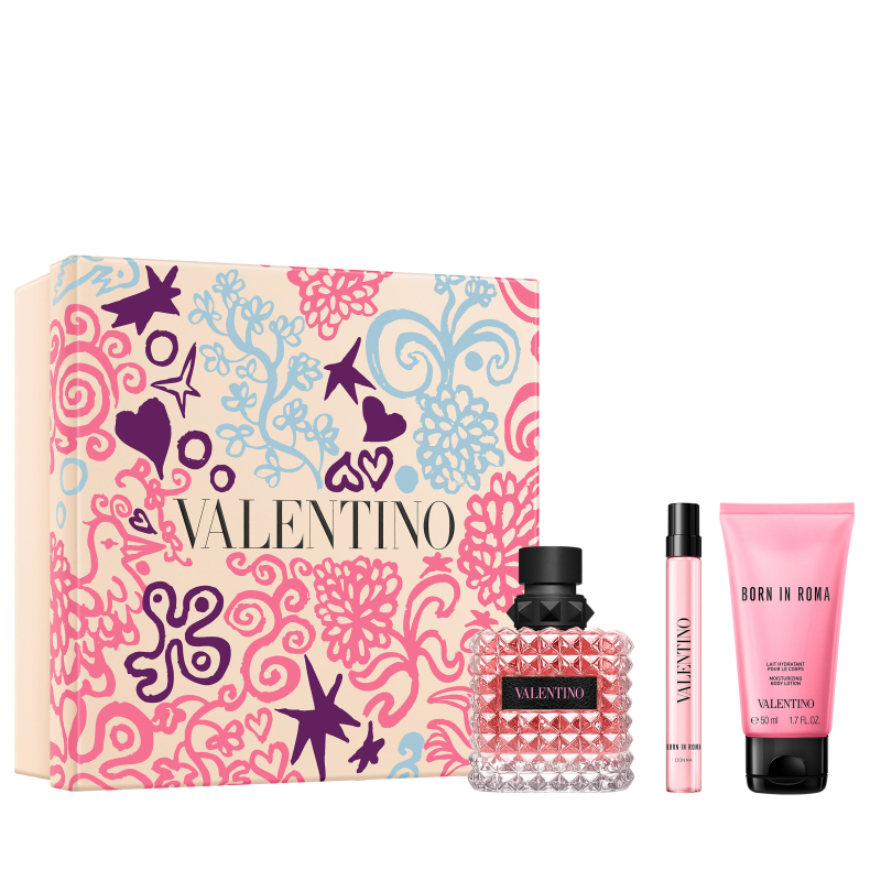 Born in roma pink donna edp spring set